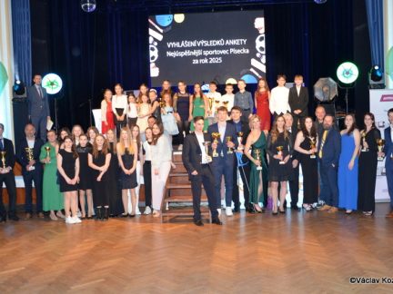 VIDEO: Ples odtajnil nejlepší sportovce Písecka za rok 2025