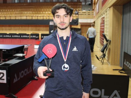 Stolní tenis: Strakonická stopa v turnaji měla barvu stříbra. Slapnička hrál finále mixu