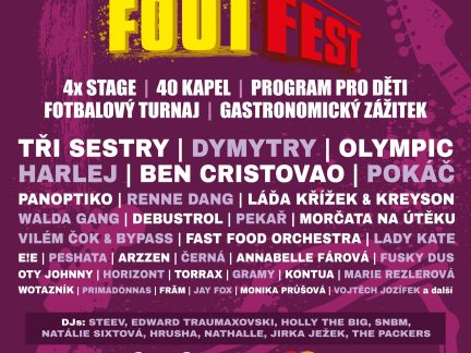 Footfest zveřejněnil 43 ze 44 interpretů. Vstupenky jsou v prodeji