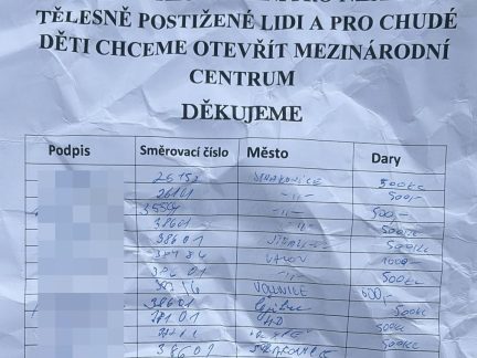 Cizinci lákali z lidí ve Strakonicích peníze na postižené