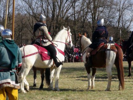 Bitvě u Sudoměře přálo počasí, stánky a ležení sálaly atmosférou středověku