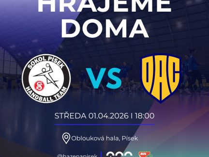 Dnes na házenou! Sokolky uzavřou základní část duelem s Dunajskou Stredou