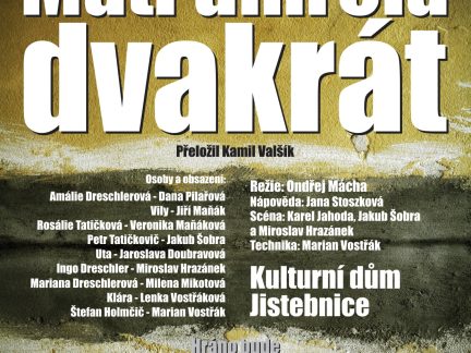 Divadelníci z Forbíny uvádějí v Jistebnici premiéru nové komedie