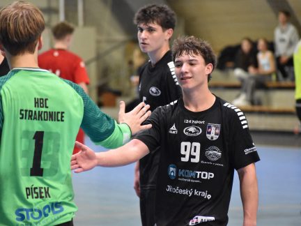 Souboj celků z medailových pozic vyzněl pro starší dorostence Strakonic