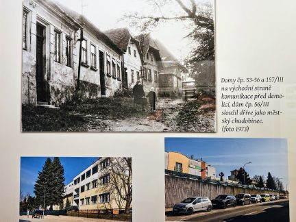 Jak se boural Jindřichův Hradec? Poprvé vystavené fotografie ukazují zmizelé město