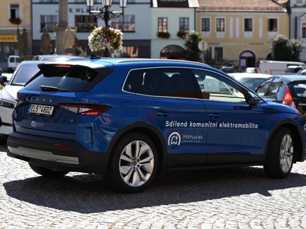 Sdílené elektroauto si v Písku rychle našlo příznivce