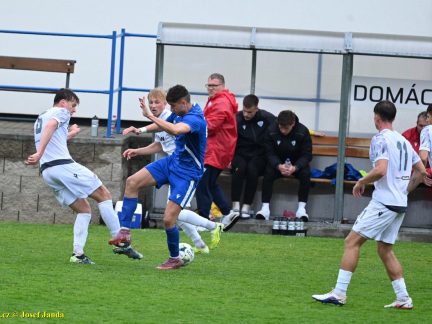 VIDEO: Rezerva Táborska nezvládla souboj s béčkem Plzně. Západočeši udeřili během osmi minut třikrát