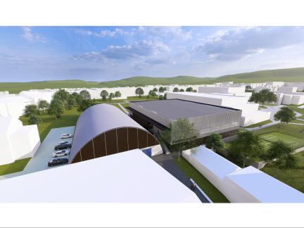 Písek odstartoval stavbu nové sportovní haly