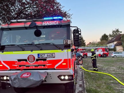 Hořelo v azylovém domě na táborském Sojčáku