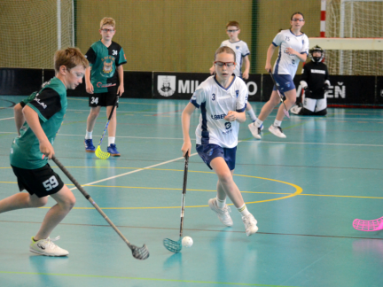 Florbal: Mladší žáci Milevska na závěr přeboru čtyřikrát vyhráli!