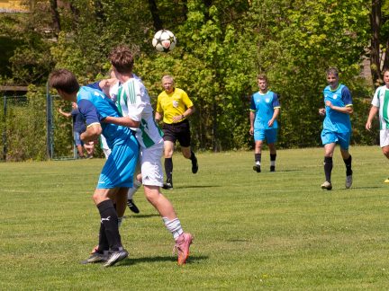 Fotbal: Horní Planá zlomila duel s Kájovem až v závěru. Weiss dvěma góly rozhodl