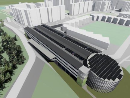 Parkovací dům na Máji znovu narazil. Obyvatelé přinesli petici a chtějí jiné místo