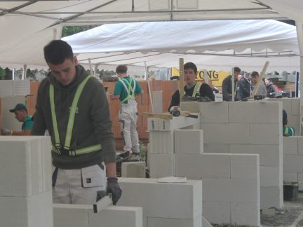 V Písku poměřili síly zedníci. Domácím se zadařilo