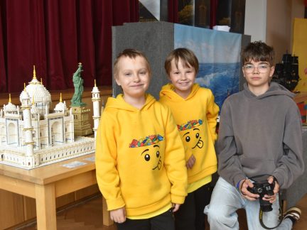 Lego výstava Martínka Kováče proměnila kulturák v dětský ráj