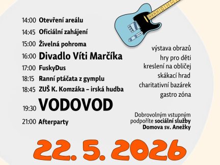 Čihovice Fest zve na hudbu, divadlo i pomoc dobré věci