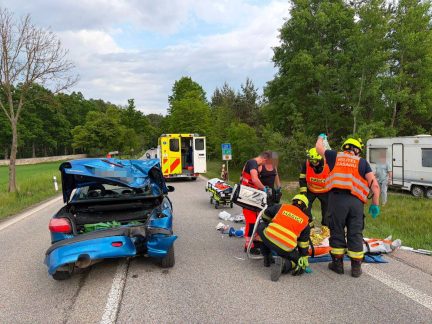 Víc k nehodě u Sedlice. Motorkář byl na ARO transportován v kritickém stavu
