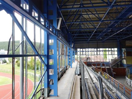 Rekonstrukce zimního stadionu ve Vimperku se rozjela