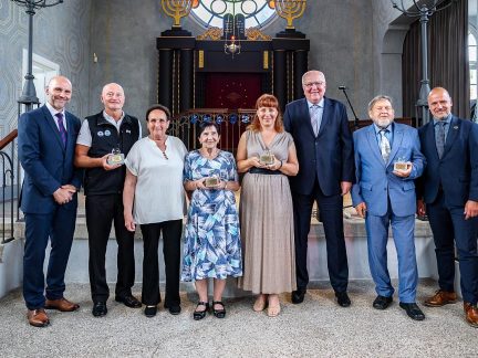 Krumlov poděkoval lidem, kteří mu věnovali kus života