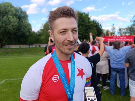 Fotbal: Méně minut na hřišti, více trofejí. Matěj Bohůnek se dočkal na Slavii sezony snů