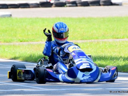 Czech Kart Open zavítal na Hradiště, domácí Jindřich Vácha ovládl superfinále