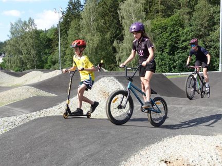 Vimperk má nový pumptrack