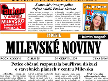 Před 35 lety poprvé vyšly Milevské noviny