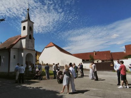 V Předoticích si připomněli výročí vybudování kapličky i její obnovy