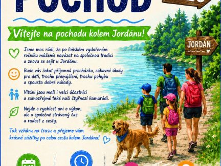 Kolem Jordánu bez spěchu a startovného. Oblíbený rodinný pochod se vrací už v sobotu
