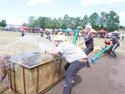 Přešťovice hostily hasičskou soutěž o pohár starosty. Dorazilo 23 týmů
