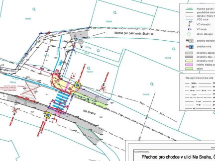 Rizikový přechod v Krumlově, na kterém se stala vážná nehoda, bude bezpečnější
