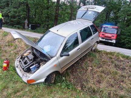 Při nehodě u Libějovic se zranila žena