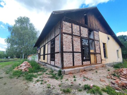Památkově chráněné výtopně v Netolicích už nehrozí zřícení