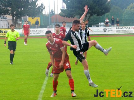 První test se povedl, fotbalisté Milevska přehráli ambiciózní Vyšehrad. Dva góly dali nováčci