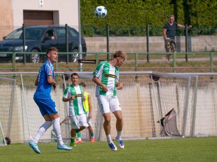 Fotbalová generálka s obratem. Dolní Dvořiště zlomilo mladíky Roudného dvěma góly v závěru