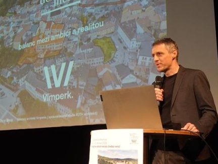 René Dlesk ve finále soutěže Architekt obci