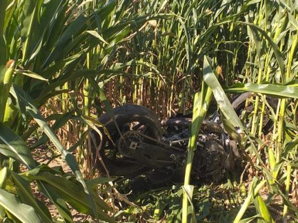 AKTUALIZOVÁNO. U Horusic havaroval mladý motorkář. Snaha o jeho záchranu byla bohužel marná