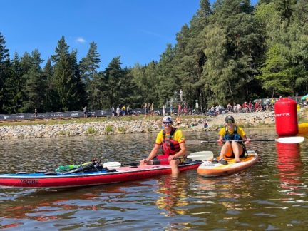 Vodní záchranáři z Českého Krumlova byli u XTERRA Czech Republic 2026