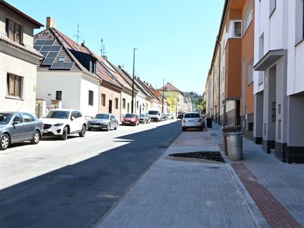 Skončila druhá etapa rekonstrukce Erbenovy ulice v Písku