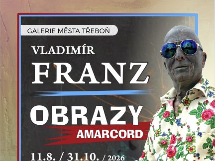 Umělec Vladimír Franz představí svou tvorbu v Třeboni