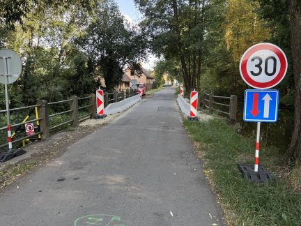 Mostek ve Vodňanech je ve špatném stavu, čeká ho rekonstrukce
