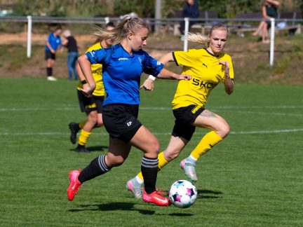 Fotbal ženy: Němečková řádila pěti góly. Mokré rozstřílelo Mladou Boleslav 8:2
