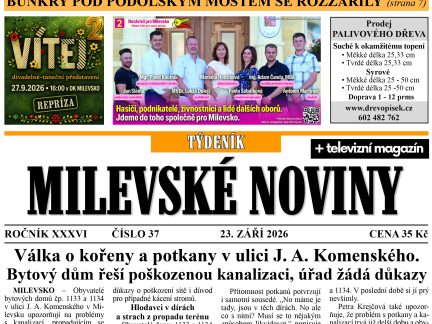 Milevské noviny nesou čerstvé zprávy z regionu