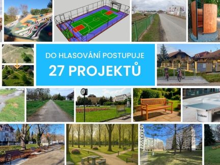 Rekordní ročník budějovického participativního rozpočtu míří do finále