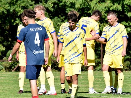 Albrechtice si vyšláply na Čimelice, o šest gólů se podělili dva střelci