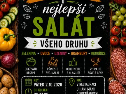 V Kestřanech si tentokrát zasoutěží o nejlepší salát