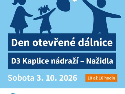 Víkend na Krumlovsku: Den otevřené dálnice na stavbě D3, dýňování i štrúdlfest a drakiády