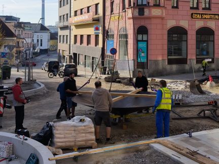 Vodní prvek na Velkém náměstí propojí ochlazení prostoru s historií Strakonic
