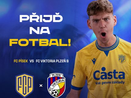Dnes na fotbal! Písek zabojuje s Viktorkou Plzeň