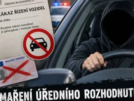 Za volant sedl i přes zákaz. Muži z Táborska hrozí dva roky vězení