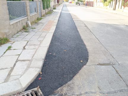 Chelčického ulice ve Strakonicích má za sebou úpravu vozovky a chodníků